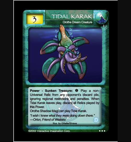 Tidal Karak - Foil